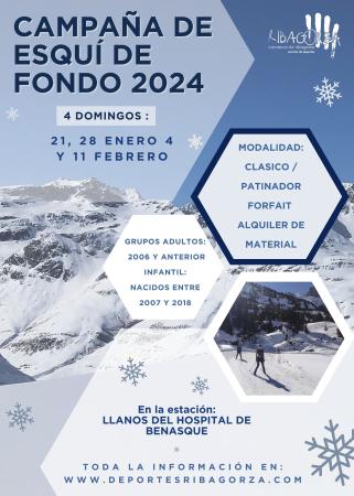 Cursos de esquí de fondo organizados por la Comarca de la Ribagorza