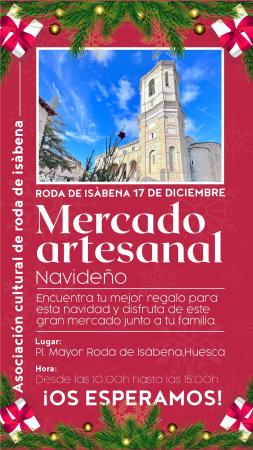 Mercado navideño en Roda de Isábena el 17 de diciembre