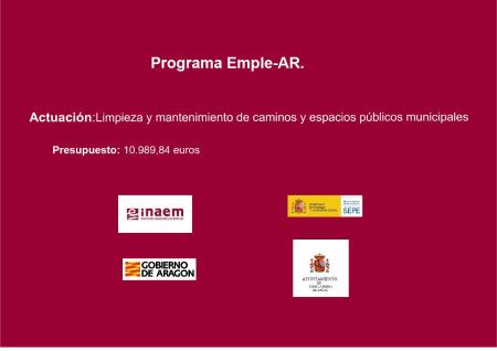 Subvención SEPE-INAEM para "Limpieza y mantenimiento de caminos y...